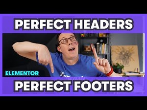 ELEMENTOR: Header Footer Tutorial 2021 (for beginners!)