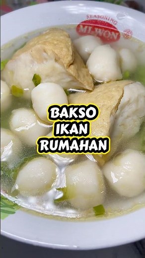 ANTI RIBET! Resep Bakso Ikan Rumahan #baksoikan