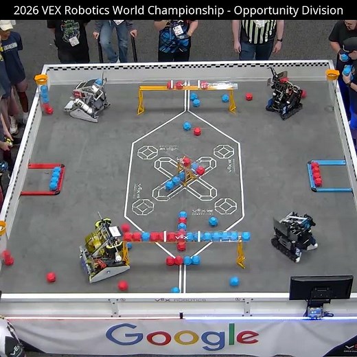 HAIL wins auto vs ATUM AWP - Vex Robotics Worlds 2026 #vexu #firstrobotics #override #vex #fyp