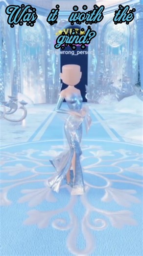 Ice Queen Dress! ❄️👑