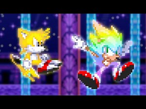 [TAS] Sonic 3 AIR Ultimate Megamix V4 - Hyper Sonic & Tails Speedrun