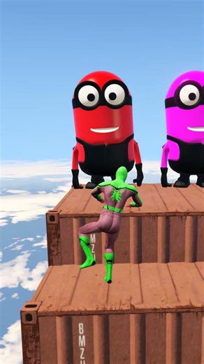 GTA 5 Epic Water Ragdolls Spiderman Jump/Fails Ep 1 #shorts