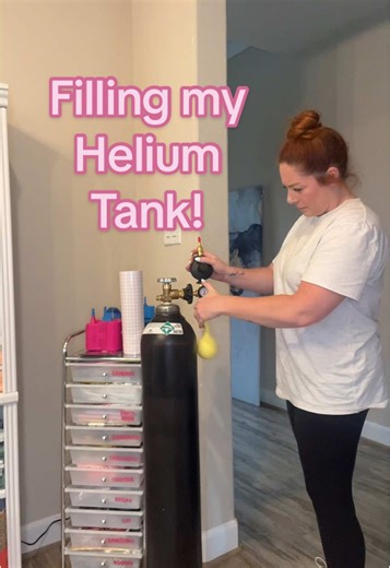 Filling My Helium Tank for Balloon Creations