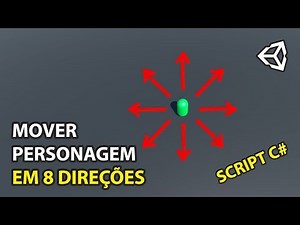 8-Direction Movement in Unity with C# | Create Your Games