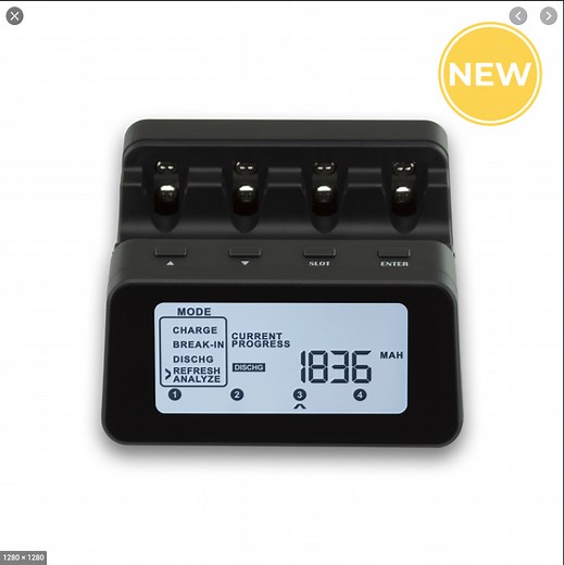 Maha Powerex MH-C9000PRO AA/AAA NiMH Battery Charger Analyser