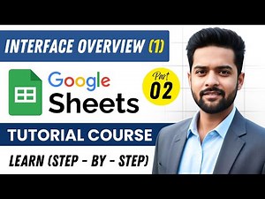 Google Sheets Interface Overview (1) | Google Sheets Tutorial Course For Beginners | TechLoons