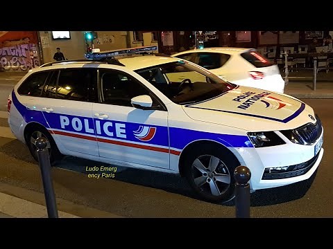 Police En Urgence Paris ( Compilation ) Golf Skoda BAC 75N Pj PS 3 e Partie 2018