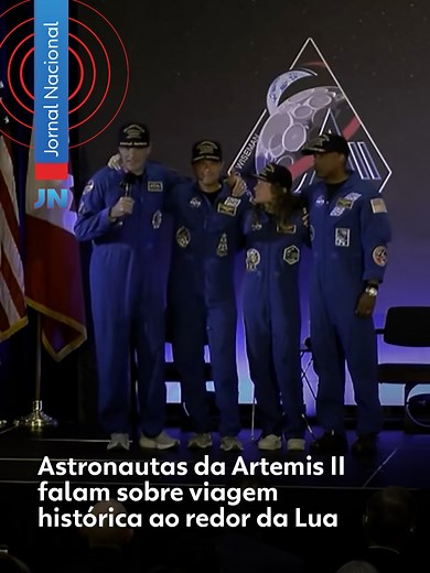 Ártemis II - Os astronautas da missão Ártemis II deram neste sábado (11) as primeiras declarações depois de retornarem da viagem histórica ao redor da Lua. Com o pouso considerado perfeito da nave Orion no oceano Pacífico, a agência espacial americana já planeja pensa nas missões futuras. Foi com um auditório inteiro aplaudindo em pé que os astronautas Reid Wiseman, Victor Glover, Christine Koch e Jeremy Hansen foram recebidos na sede da NASA, em Houston. O diretor da Nasa lembrou que eles quebr