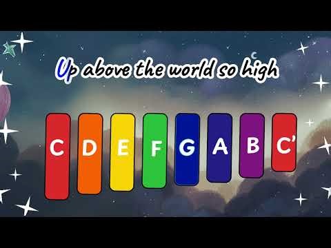 Twinkle Twinkle Little Star | Easy Xylophone Tutorial for Beginners (With Notes & Demo)