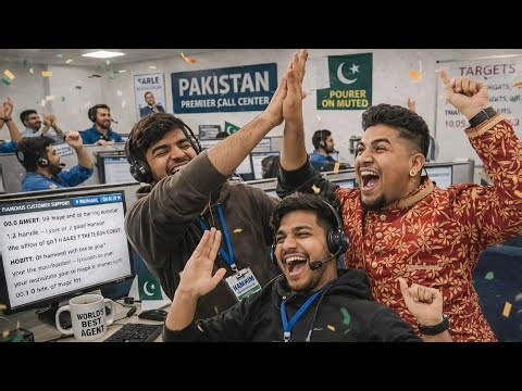 BALJEET PUSHING CARTS AFTER HITTING JACKPOT AT HIS CALL CENTER!!