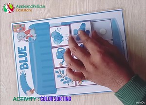 Color Sorting Activities, Color Matching Printable, Toddler Color Learning Binder, Montessori Materials, Homeschool Preschool Curriculum - Etsy