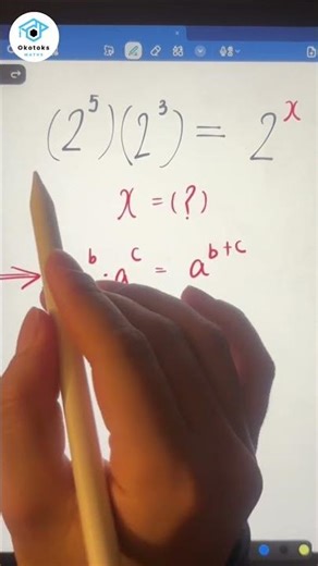 Can you solve this exponents question using the laws of powers? ⚡ Pause the reel, try it yourself, t