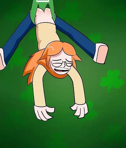Green Ashley #animation #anime #wedgie