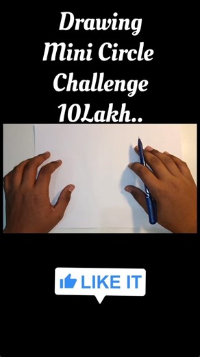 Drawing 10,00,000 Mini Circles Challenge 😱 #shorts #viral #trending #challenge #shortfeed