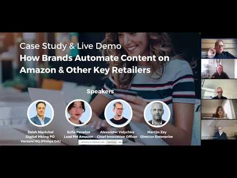 Webinar how brands automate content on amazon and other key retailers