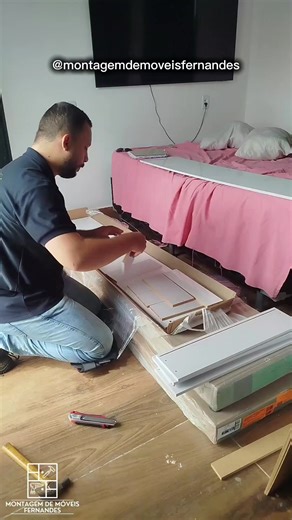 Closet Modulado 6 Gavetas Amoundi Móveis #montadordemoveis #casa #quarto #closet #mdf