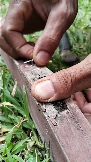 Quick & Easy DIY Fix! Repair CRACKED Chair Leg Using ONLY U-Staples & Manual #sorts