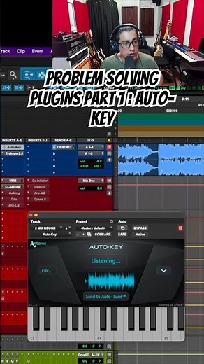Problem solving plugins Part 1 : Auto-Key #shorts #autokey #recording #antares