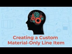 Xact Hacks | Creating a Custom Material-Only Line Item