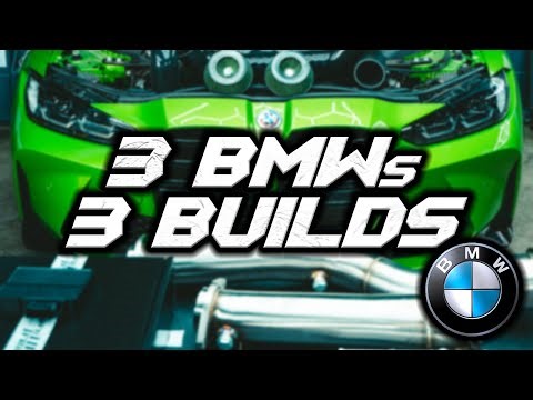3 BMWs. 3 BUILDS. STOCK TO SAVAGE, THE PQ WAY