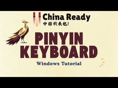 Installing Simplified Chinese Keyboard on Windows