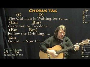 Follow the Drinking Gourd - Guitar Cover Lesson in Em with Chords/Lyrics - Munson