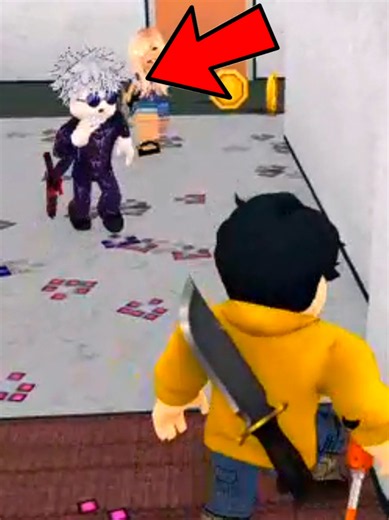 Se ENOJO el hacker XD 😡 #roblox #murdermystery2 #robloxgames | roblox games