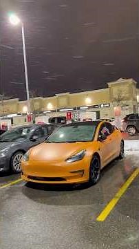Tesla supercharger stations! How to charge Tesla in Canada🇨🇦#teslacharging #canada #tesla #toronto