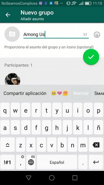 #grupodewassap #amongus #unanse UwU