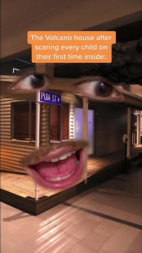 Anyone else still afraid to go inside? 😱 #aucklandmuseum #volcano #auckland