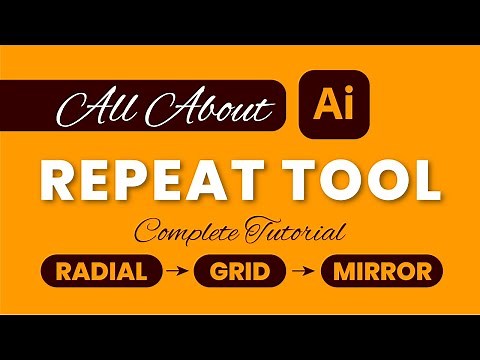The Repeat Tool in Adobe Illustrator | Complete Tutorial