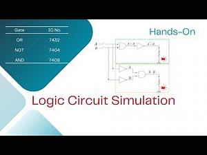 🔌Digital Logic Circuit Simulation Using SimulIDE: Hands-on Lesson 🔌