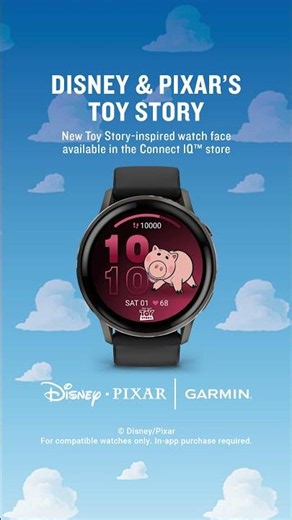 New watch face alert: Toy Story | Garmin