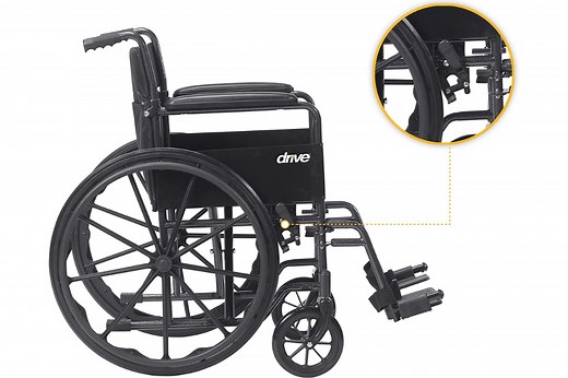 Drive Medical Silver Sport 1 Wheelchair Review (2023): Compact + Great for Travel