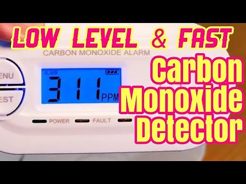 Low Level Carbon Monoxide Detector (25 ppm alarm) and Real World Testing