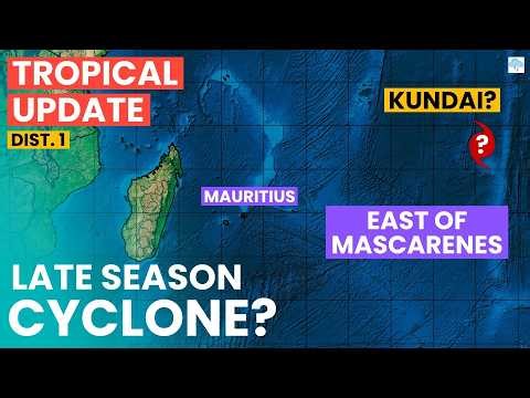 Late Season Cyclone Developing East of Mauritius & Reunion?!
