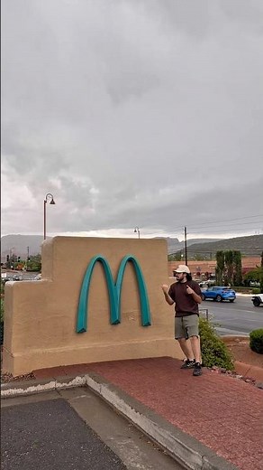 The only Blue McDonald's in the world #mcdonalds #filetofish