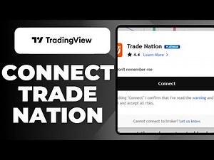 How To Connect Your Trade Nation Account On TradingView