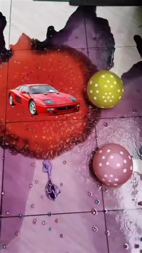 amazing 5 balloons that produce beautiful colors with sports car images #amazing #beautiful #balloon