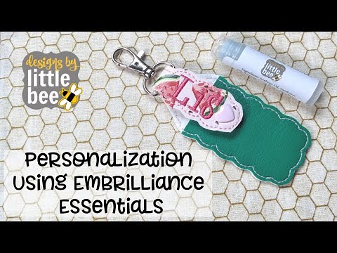 Merge & Edit a Name/Font/Personalization Using Embrilliance Essentials Software