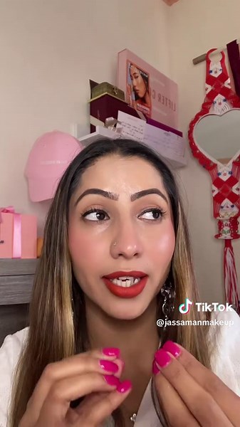 Jassaman makeup on TikTok