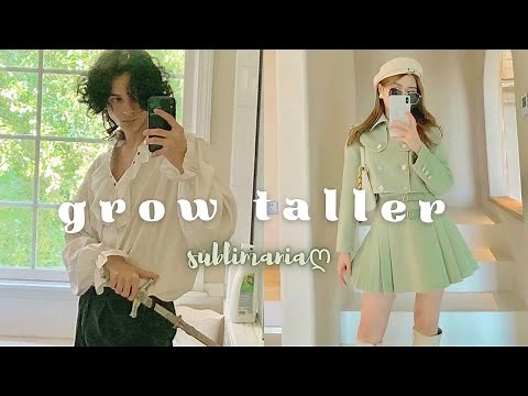 💫 TOWER • grow 4 inches taller every 4 minutes! height subliminal (listen at your own risk)