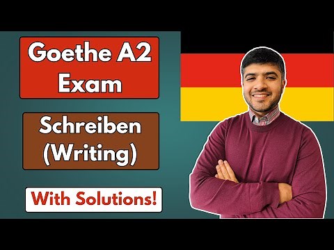 Goethe A2 Exam Schreiben | How to write an SMS/Email | Everything Explained in Detail