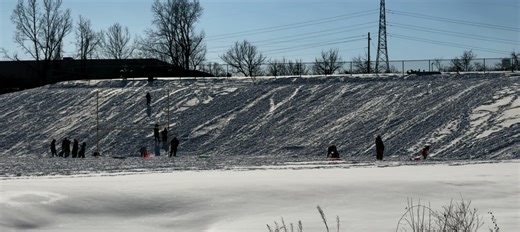 A snow day tradition was alive and well today as families enjoyed sledding down the hill near Fox High School! Tell us in the comments what your favorite snow day tradition is. #FoxC6Strong | Fox C-6 School District