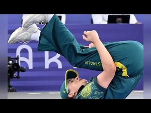 B Girl Rachel Raygun Breakdancer Performance in Olympics