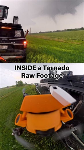 Mission failed successfully in Palmer, KS. Got a very unique top-down profile of the thermodynamics in this tornado!