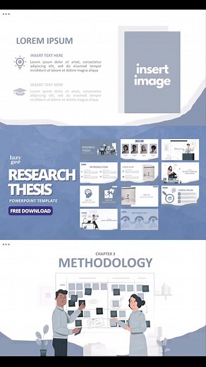 research / thesis powerpoint template | free download #ppt #powerpoint #powerpointtemplate #templateviraltrend