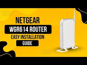 Netgear WGR614 Router Easy Installation Guide