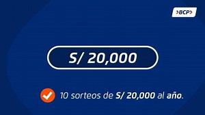 ¡Conviértete en un ganador! Participa de 2 sorteos al año de 1 millón de soles y 10 sorteos de S/20,000 al año. | Banco de Crédito BCP