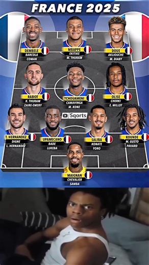 France 2025 Dream XI 🔥 | Mbappé Leading the Golden Generation 🇫🇷